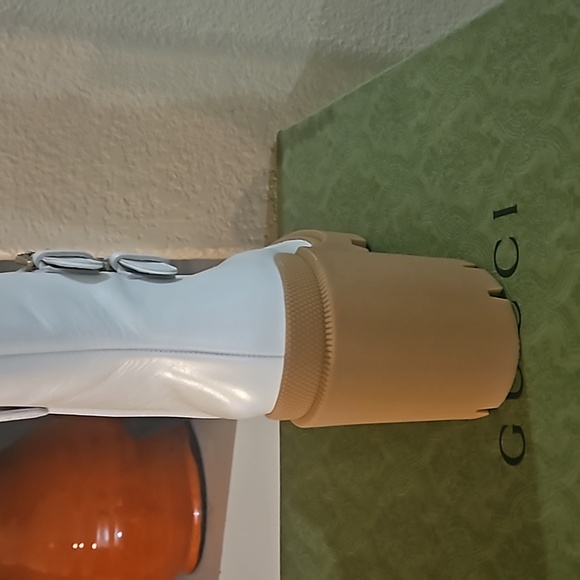 Gucci Trip Crystal Buckle Booties - Picture 9 of 10